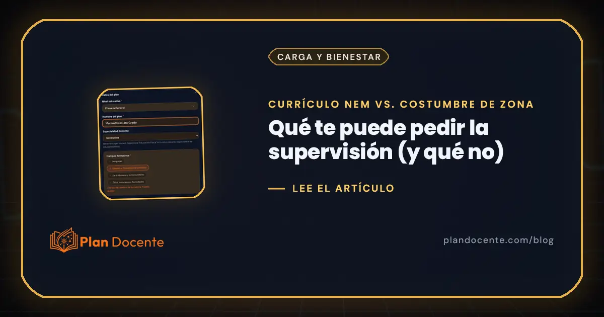 Qué documentos te puede pedir la supervisión (y cuáles no)