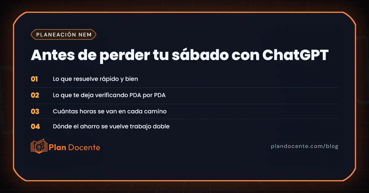 Planear con ChatGPT: lo que sí, lo que no y lo que te va a costar